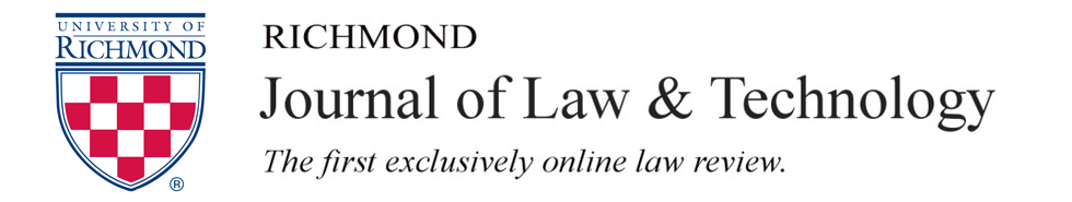 Richmond Journal of Law & Technology