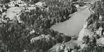 Aerial of University of Richmond Campus Showing Boatwright Memorial Library by University of Richmond