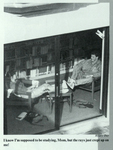 Students Studying in Boatwright (view through window) by University of Richmond