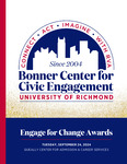 2024 Engage for Change Awards Program by Bonner Center for Civic Engagement