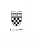 Class of 2007 by University of Richmond