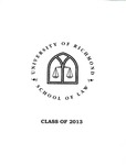 Class of 2013 by University of Richmond