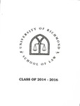 Class of 2014-2016 by University of Richmond