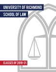 Class of 2019-2021 by University of Richmond