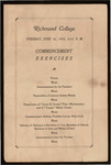 Richmond College Commencement Exercises - 1903