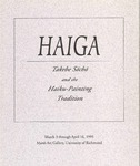 Haiga: Takebe Sōchō and the Haiku-Painting Tradition