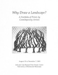 Why Draw a Landscape?: A Portfolio of Prints by Contemporary Artists by University of Richmond Museums
