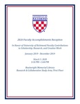 2020 Faculty Accomplishments Reception by University of Richmond