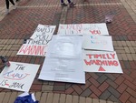 Feminist Flash Mob Intervention - Posters