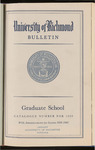 Catalogue of the Graduate School - 1959