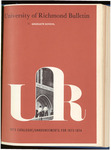 Catalogue of the Graduate School - 1973