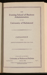 The Evening School of Business Administration of the University of Richmond