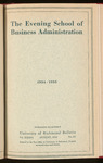 The Evening School of Business Administration