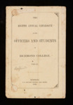 The Eighth Annual Catalogue of the Officers and Students of Richmond College
