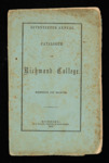 Seventeenth Annual Catalogue of Richmond College