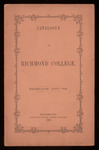 Catalogue of Richmond College