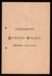 Catalogue of Richmond College
