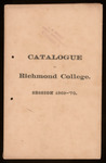 Catalogue of Richmond College