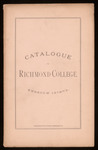 Catalogue of Richmond College