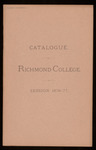 Catalogue - Richmond College