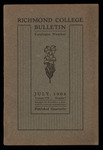 Richmond College Bulletin