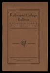 Richmond College Bulletin