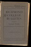 Richmond Coillege Bulletin