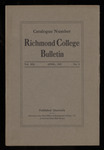 Richmond College Bulletin