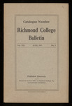 Richmond College Bulletin