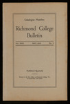 Richmond College Bulletin