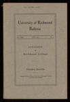 University of Richmond Bulletin