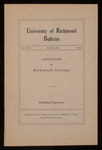 University of Richmond Bulletin
