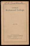 Catalog of Richmond College Session 1932-1933