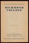 Richmond College Catalog 1935-1936