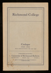Richmond College Catalogue 1940-1941