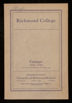 Richmond College Catalogue 1942-1943