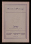 Richmond College Catalogue 1944-1945