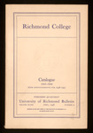 Richmond College Catalogue 1945-1946