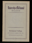 University of Richmond Bulletin