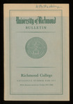 University of Richmond Bulletin