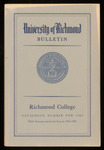 University of Richmond Bulletin
