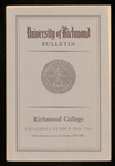 University of Richmond Bulletin