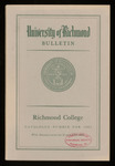 University of Richmond Bulletin