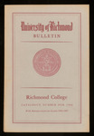 University of Richmond Bulletin