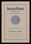 University of Richmond Bulletin