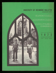 University of Richmond Bulletin