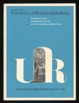 University of Richmond Bulletin