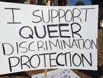 "I Support" March - Queer Discrimination Protection